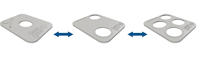 cch2o 5 inch net pot lids